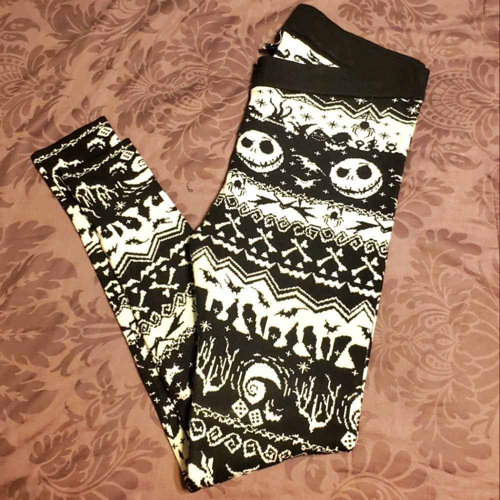 Nbc Torrid Fair Isle leggings Nightmare Before Christmas 0